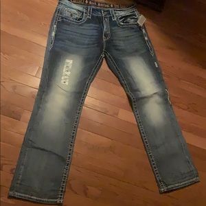 Rock revival jeans new never used whit out tags